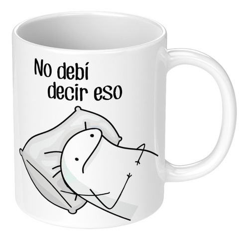 Taza Meme Flork - No Debi Decir Eso 