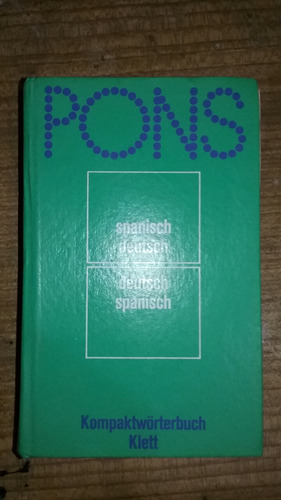 Pons Diccionario Alemán Español Spanisch Deutsch