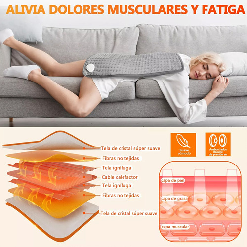 Almohadilla De Calefacción Para Aliviar El Dolor De Espalda
