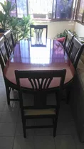 Comprar Mesa Sala Comedor De Madera Con Sillas