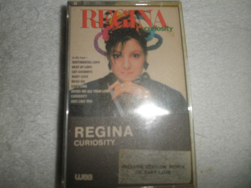 Cassette Original Regina - Curiosity (edic. Venezuela 1986)