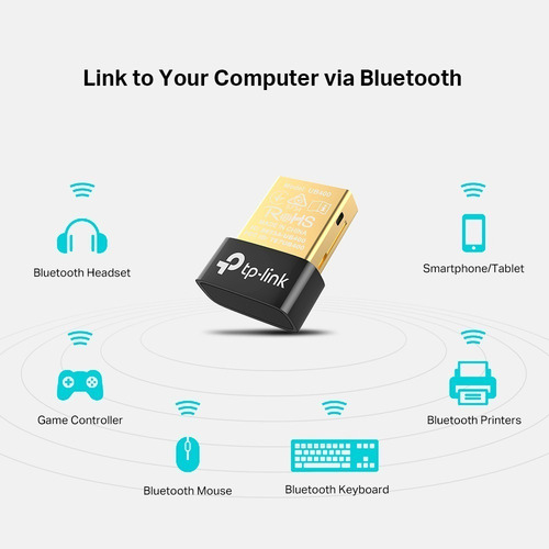 Receptor Bluetooth Tp-link 4.0 Adaptador Usb Notebook Pc