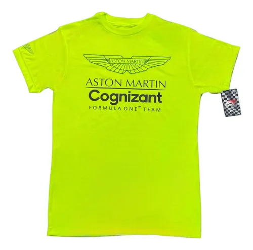 Comprar Camiseta Aston Martin F1. Disponible en verde, hombre