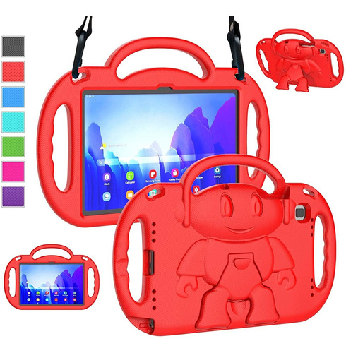 Funda Para Galaxy Tab A7 10.4 (sm-t500/ T505/ T507) Roja 