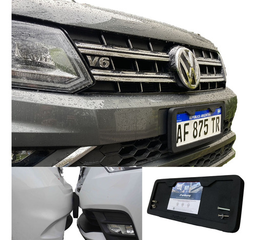 Protector Antibump® Paragolpes Matrícula 18mm Vw Amarok