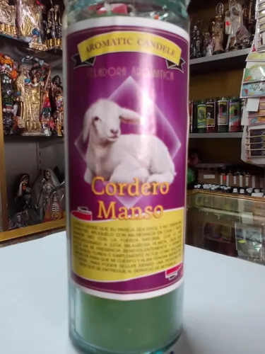 comprar Veladora Aromática Cordero Manso Ritualizada Esotérica 