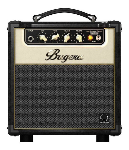 Amplificador Bugera Infinium V5 Valvular para guitarra de 5W color negro 110V