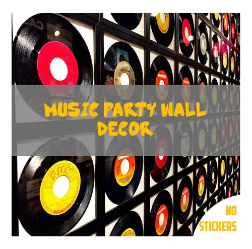 Mini Zozi Discos De Vinilo En Blanco En Blanco De 12 Falsos