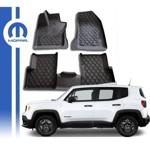 Kit Tapete C/ Bordas Mopar Jeep Renegade Longitude 2018