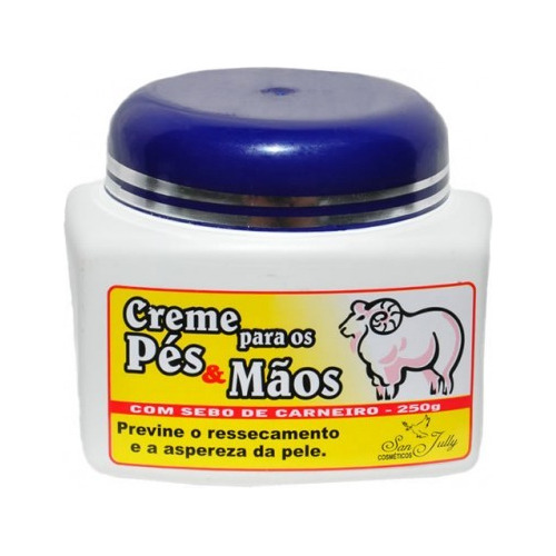 Creme Pés E Mãos Sebo De Carneiro 240g - Hidrata