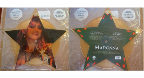 Madonna Dress You Up 7 Picture Disc Vinilo Uk 85 Mx