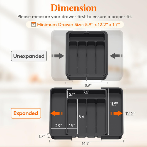 Silverware Drawer Organizer