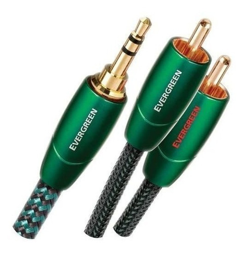 Audioquest - Evergreen (2.0 ft, Mini-to-rca) Cable 2.0 ft 
