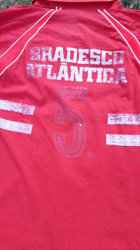 Imagen 5 de 5 de Antigua Camiseta Penalty Bradesco Atlántica Voley