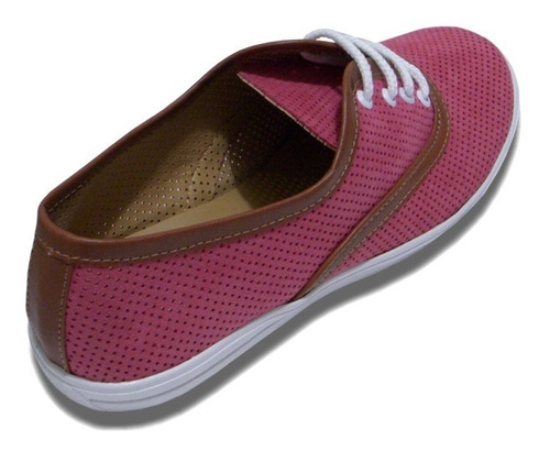 Imagen 3 de 3 de Tenis Perforado Calzado Suave Ventilado Cómodo Para Mujer