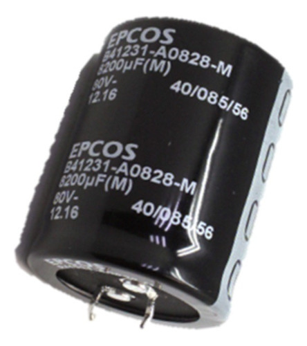 Capacitor Electrolitico 8200uf 80v Genuino Epcos