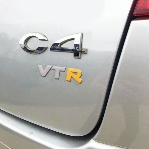 Kit Adesivos C4 Vtr 2007/2009 Emblemas Laterais E Traseiro