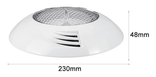 Imagen 10 de 10 de 30w Rgb Llevó Natación Sumergible Piscina Luz Remota Subwate