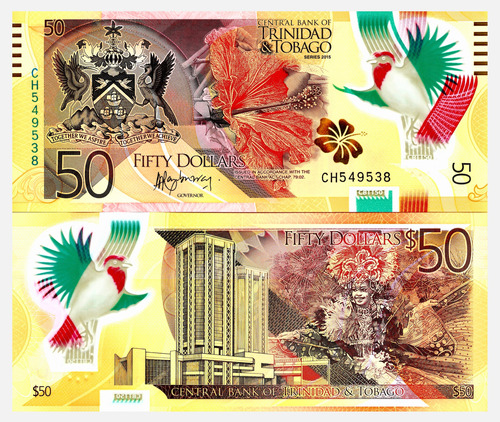 Trinidad Y Tobago - 50 Dólares - Año 2015