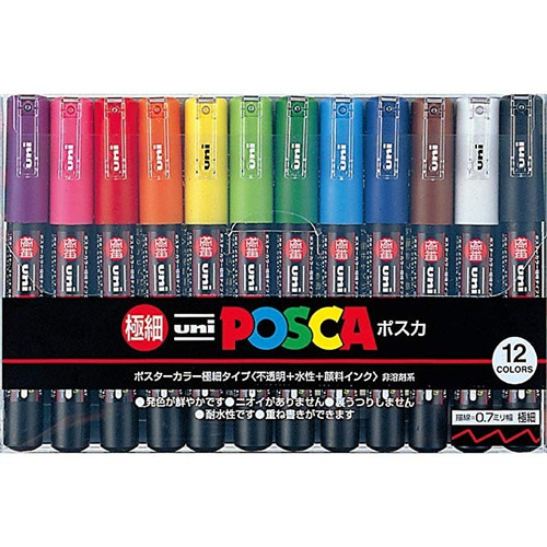 Uni-posca Paint Rotulador - Extra Fine Point - Conjunto De 1