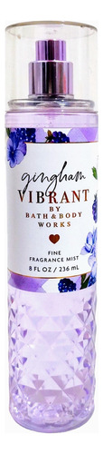 Bath & Body Works vibrant Gingham Vibrant Splash Fragancia 236 ml para  mujer