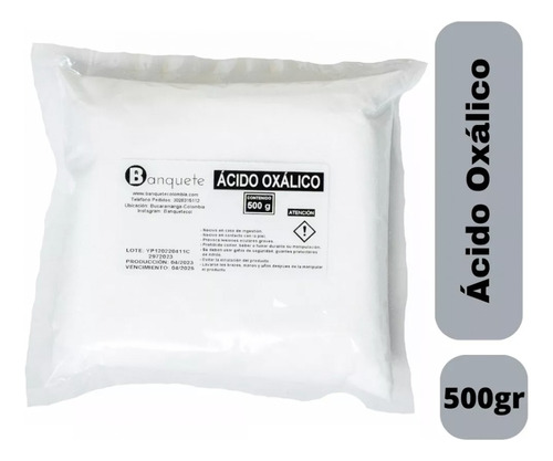 Acido Oxalico 500gr