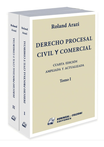 Derecho Procesal Civil Y Comercial 2 Tomos / Roland Arazi