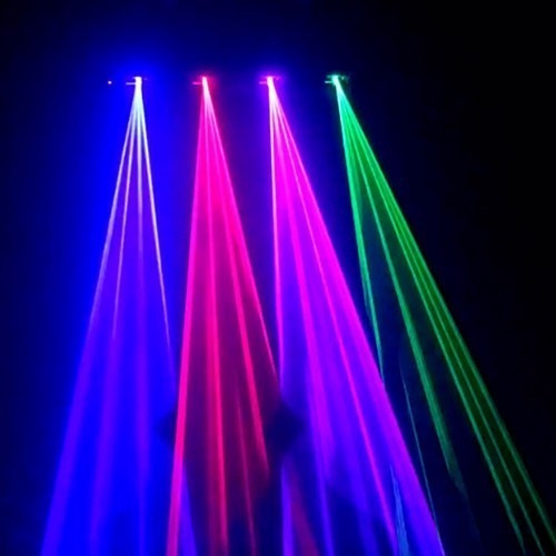 Laser Big Dipper 4 Colores Dmx Ritmico Automatico Dmx