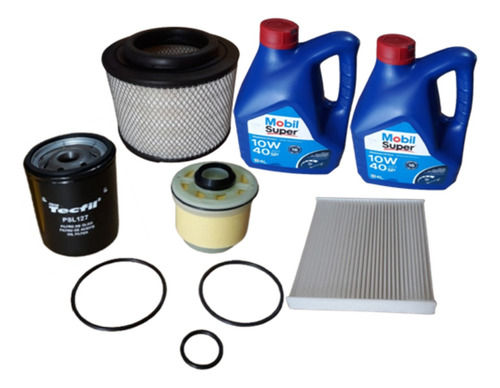 Kit Filtros Toyota Hilux/sw4 2.5/3.0 2009 + Aceite 10w40