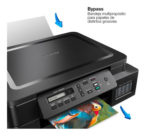 Imagen 4 de 5 de Impresora Multifuncional Brother Dcp-t520w Tanque Tinta Wifi