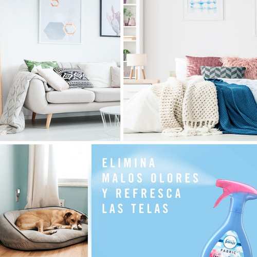 Febreze Fabric Aromatizante Telas Y Alfombras - 500ml