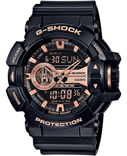 Casio G-shock Ga400gb-1a4 - Reloj De Cuarzo, De Resina, Con