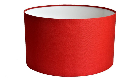 Pantalla De Buro Con Sujecion De Clip En Foco 30cm Diamtero Rojo