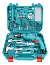 Comprar Taladro Percutor 680w + Kit Maletin Herramientas 115 Piezas