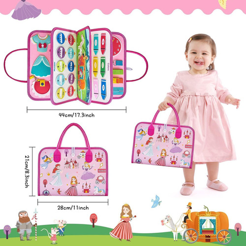 R0x Libro Sensorial, Tablero Montessori Ocupado, Juguetes /