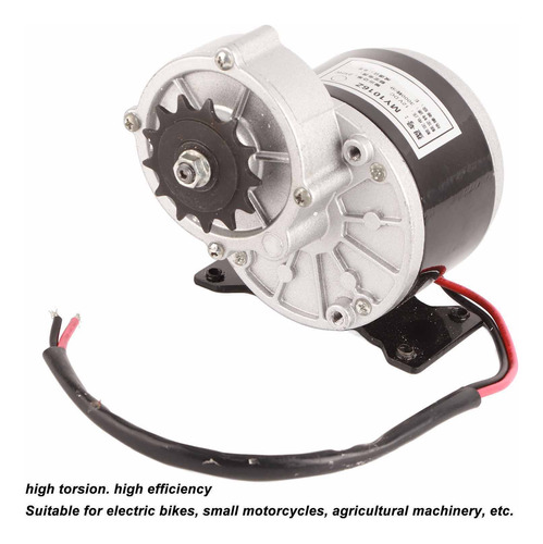 Motor De Engranajes Dc Cepillado 12v 250w 13 Dientes Reducto
