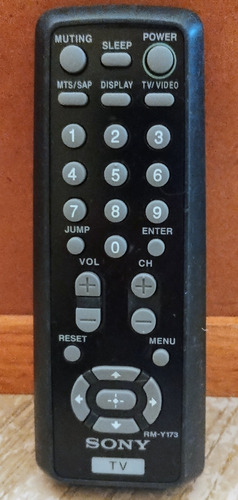 Sony Control Remoto Original Para Tv Modelo:rm-y173 