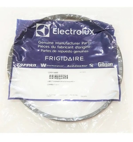 Correa Lavadora Frigidaire Electrolux 134511600