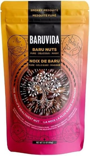 Baruvida Baru Nuts Sabor Bbq Mesquite Ahumado | La Nuez Más