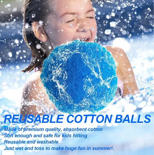 Bolas De Agua Reutilizables, 40 Unidades, Suaves, Para Niños | Cuotas Bolas De Agua Reutilizables, 40 Unidades, Suaves, Para Niños | Cuotas