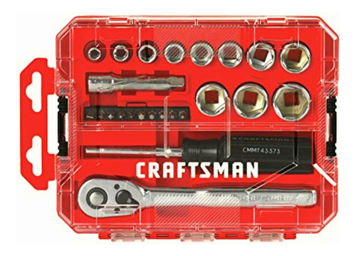 Craftsman Cmmt12012 Juego De Llaves De Vaso Sae 24