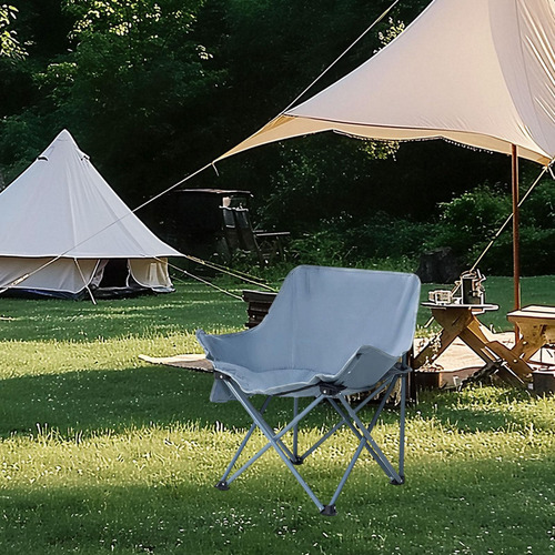 Silla De Campamento Portátil Al Aire Libre Silla Plegable