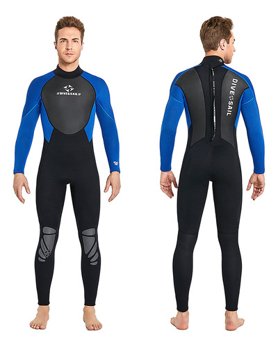 Traje De Neopreno Para Hombre De 3 Mm Traje De Buceo De Cuer