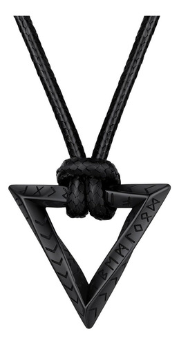 Collar Con Amuleto Rúnico Vikingo Para Hombre Y Mujer  Regal