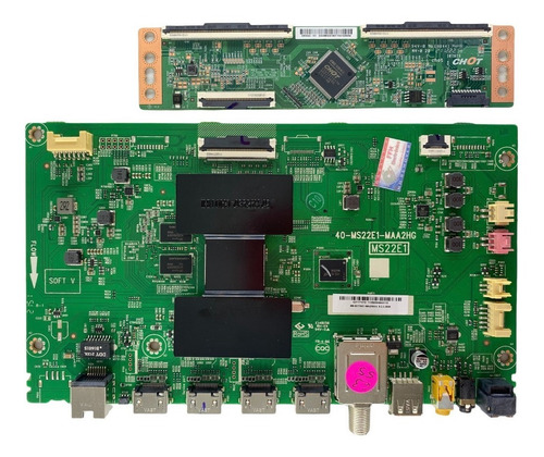 Main + Tcon Jvc 40-ms22e1-maa2hg Si49ur