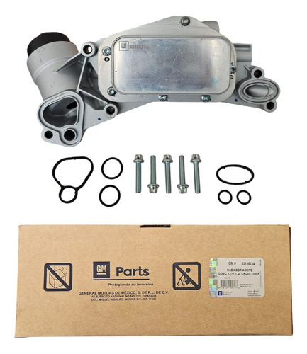 Enfriador Aceite Aveo Sonic Cruze Trax G3 Astra 1.6 1.8 Lts