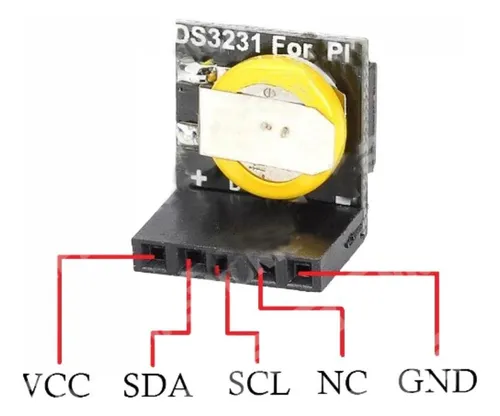 Ds3231 Mini Reloj Rtc Con Pila Bateria Arduino Raspberry Pi