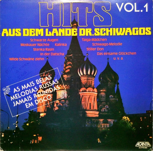 Hits Vol.1 Lp Aus Dem Lande Dr.schiwagos Acanta 1975 2537