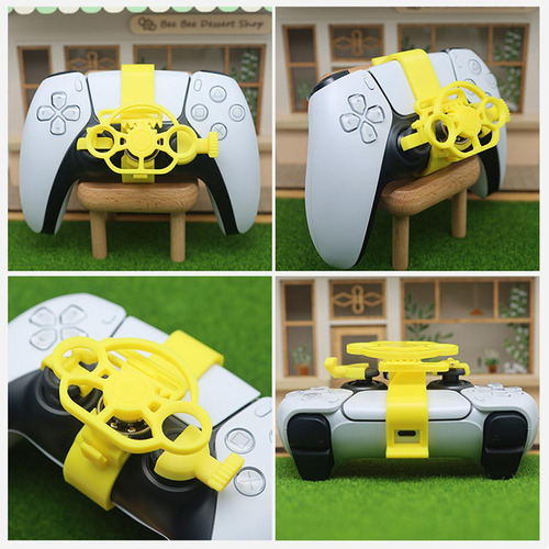 Para Consola De Juegos Ps5, Mando De Juego Con Mango De Vola