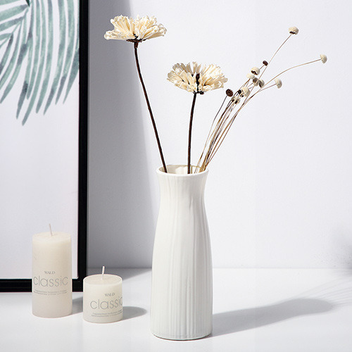 Vaso Inquebrável, Flor Simulada Em Estilo Nórdico
